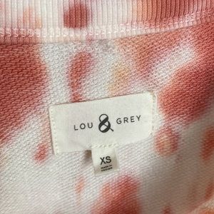 Lou & Grey PinkTie Dyed sweatshirt in Size XS, great condition, super soft